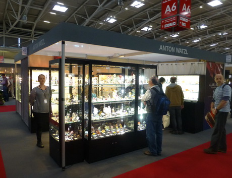 AW Mineral's booth at München 2015 AW Mineral's booth at Mineralientage München 2015